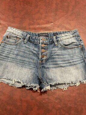 Lucky Brand "the cut off" denim shorts, size 8 (29")